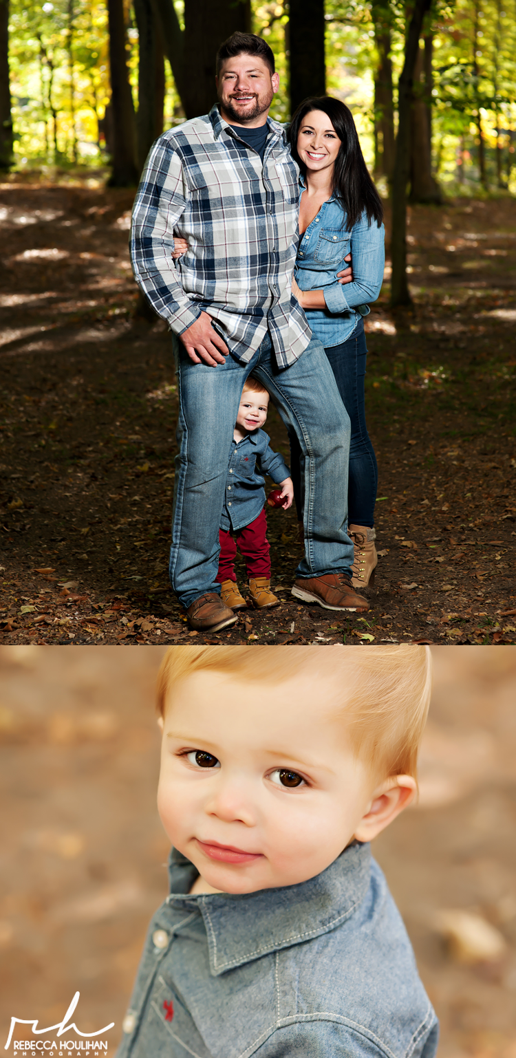 lansing, MI family portraits taken at park in Holt, Michigan